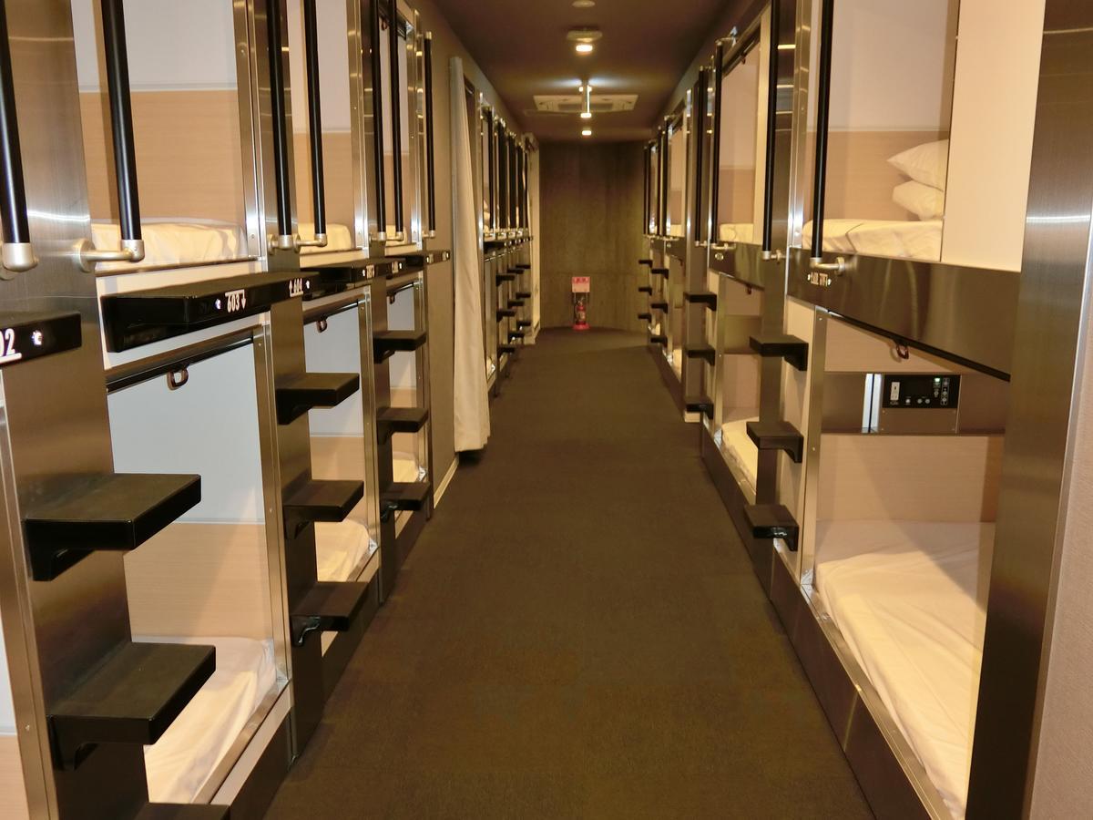 Capsule Hotel Valie Ebisucho Osaka Luaran gambar