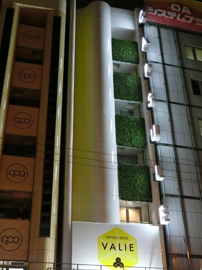 Capsule Hotel Valie Ebisucho Osaka Luaran gambar