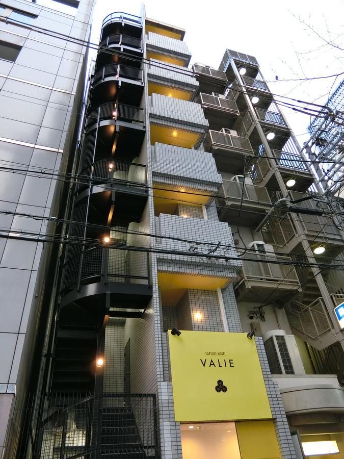Capsule Hotel Valie Ebisucho Osaka Luaran gambar