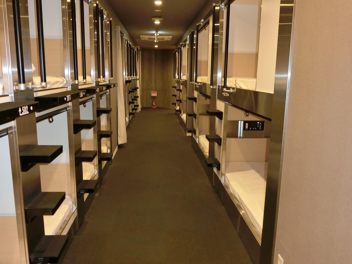 Capsule Hotel Valie Ebisucho Osaka Luaran gambar