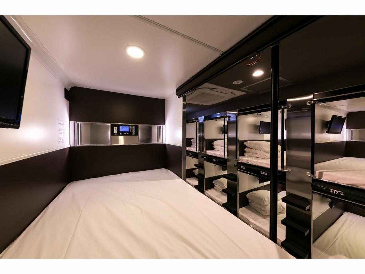 Capsule Hotel Valie Ebisucho Osaka Luaran gambar